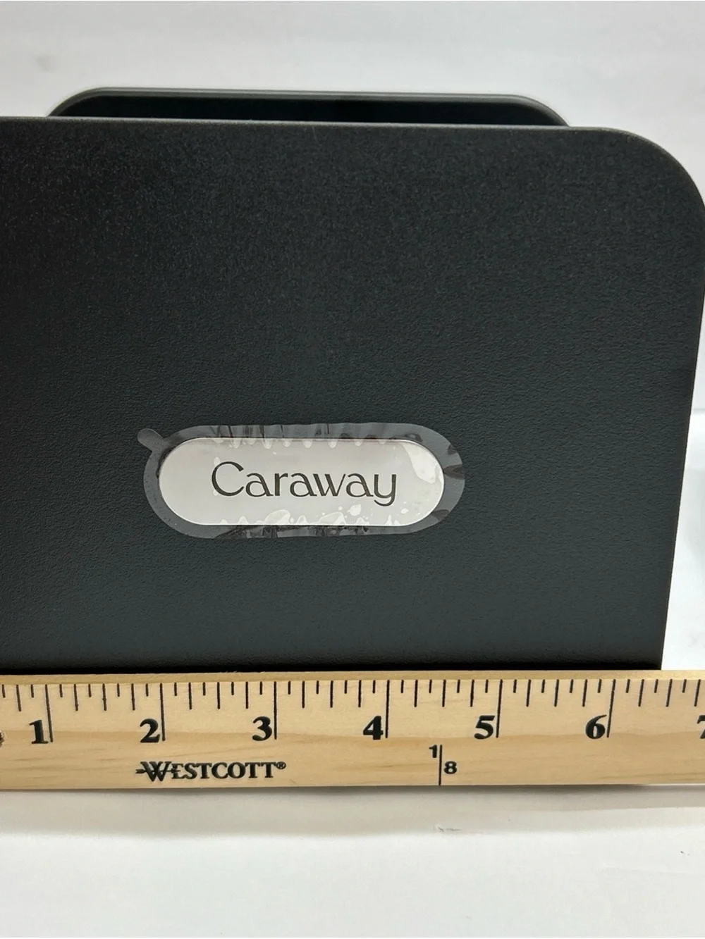 Caraway Magnetic Organizer (Set of 4) Black Storage Pan Holder Divider Various